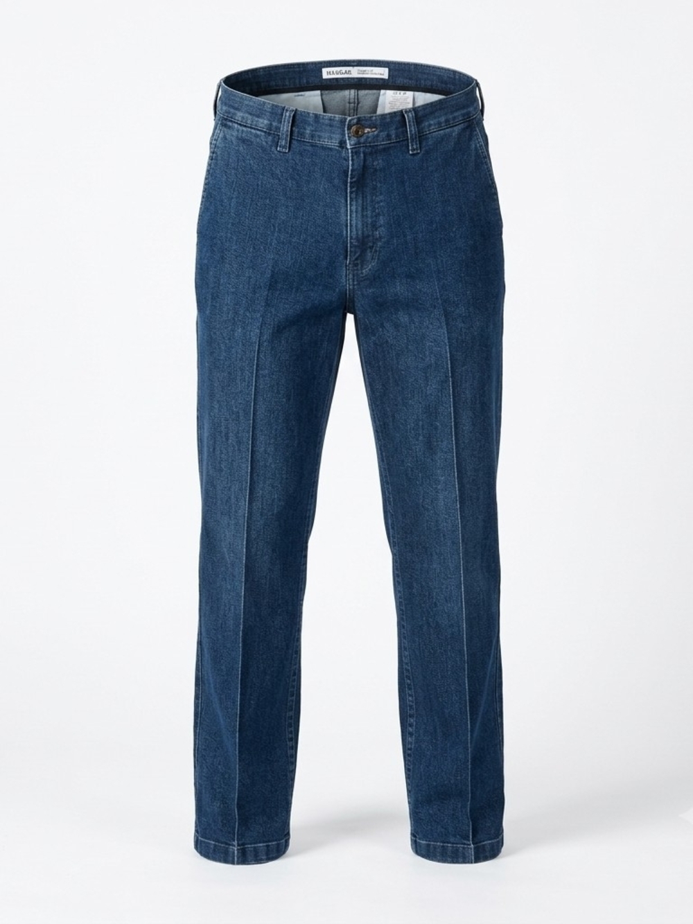 HAGGAR Classic Fit Premium Stretch Denim Trouser Jeans 36x30